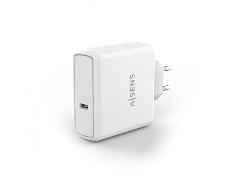 AISENS CARGADOR PD30 QC30 1 PUERTO 1XUSB C 60W BLANCO