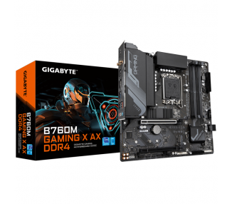 PLACA BASE GIGABYTE B760M G X AX 1700 MATX 4XDDR4