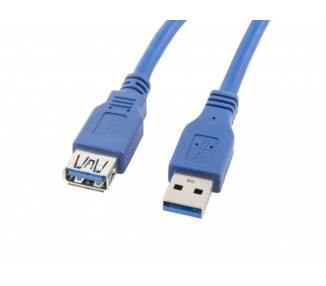 CABLE ALARGADOR LANBERG USB 30 MACHO HEMBRA 3M AZUL