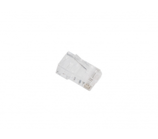 CONECTOR LANBERG CAT6 UTP 8P8C PASS THROUGH TYPE 100PCS