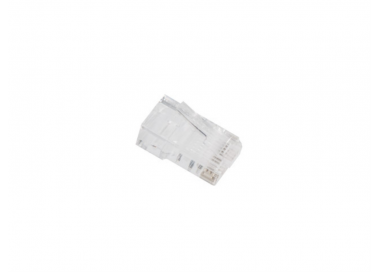 CONECTOR LANBERG CAT6 UTP 8P8C PASS THROUGH TYPE 20PCS