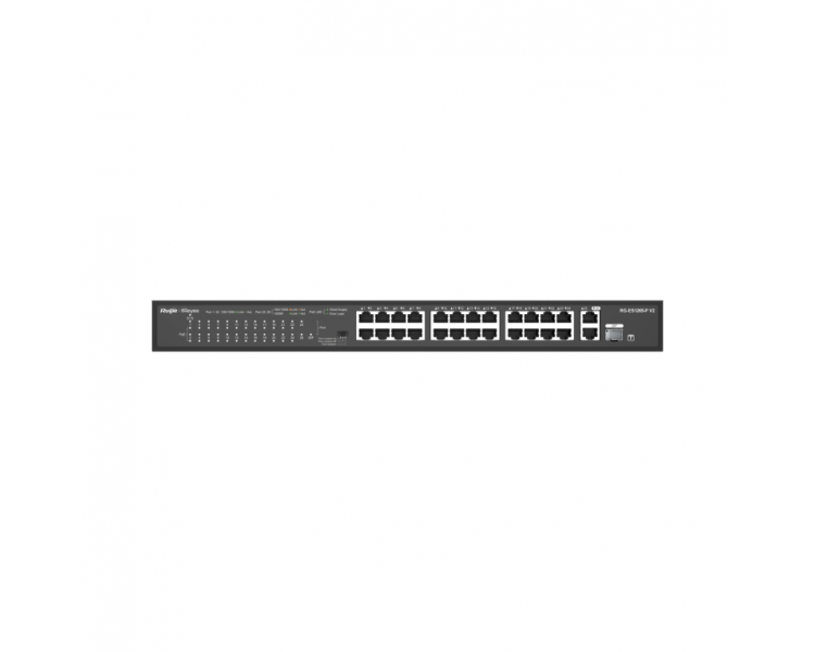 SWITCH RUIJIE REYEE RG ES126S P V2 5 PORT 10 100 MBPS DESKTOP SWITCH