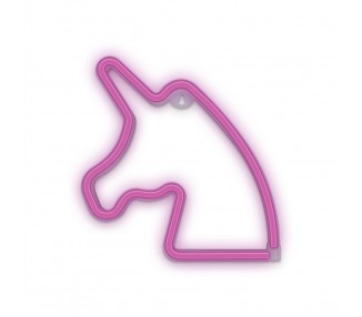 Lampara forever neon led unicorn pink