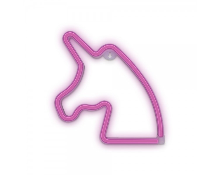 Lampara forever neon led unicorn pink