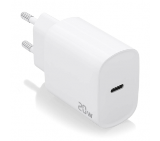 CARGADOR AISENS USB C PD30 1 PUERTO 1XUSB C 20W BLANCO