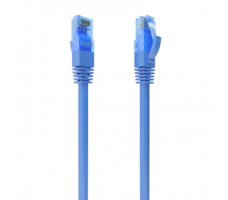 CABLE RED AISENS LATIGUILLO RJ45 CAT6 UTP AWG26 CCA AZUL 25CM