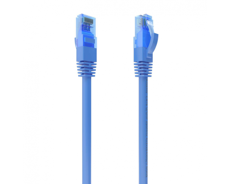 CABLE RED AISENS LATIGUILLO RJ45 CAT6 UTP AWG26 CCA AZUL 25CM