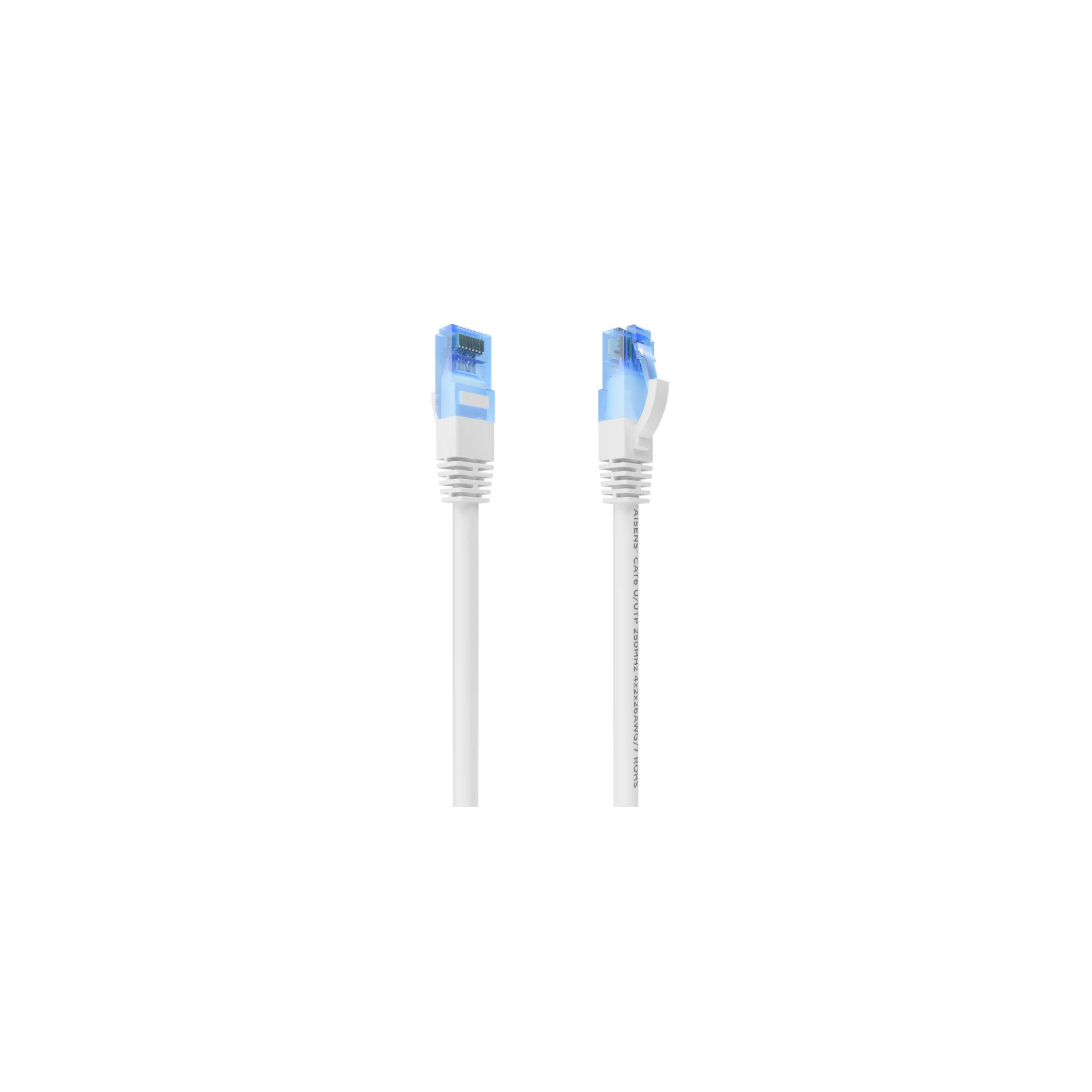 CABLE RED AISENS LATIGUILLO RJ45 CAT6 UTP AWG26 CCA BLANCO 25CM