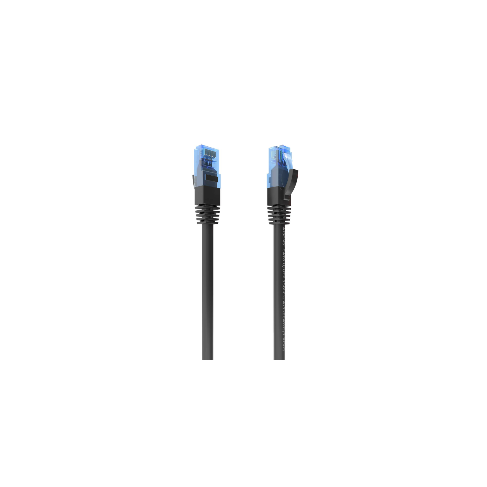 CABLE RED AISENS LATIGUILLO RJ45 CAT6 UTP AWG26 CCA NEGRO 25CM