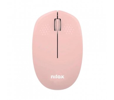 Raton inalambrico nilox nxmowi4014 rosa