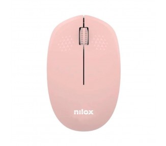 Raton inalambrico nilox nxmowi4014 rosa