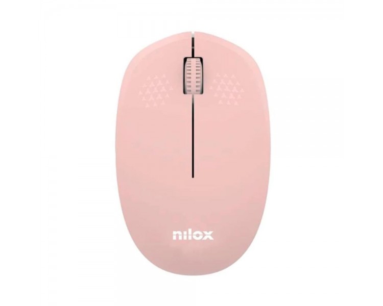 Raton inalambrico nilox nxmowi4014 rosa