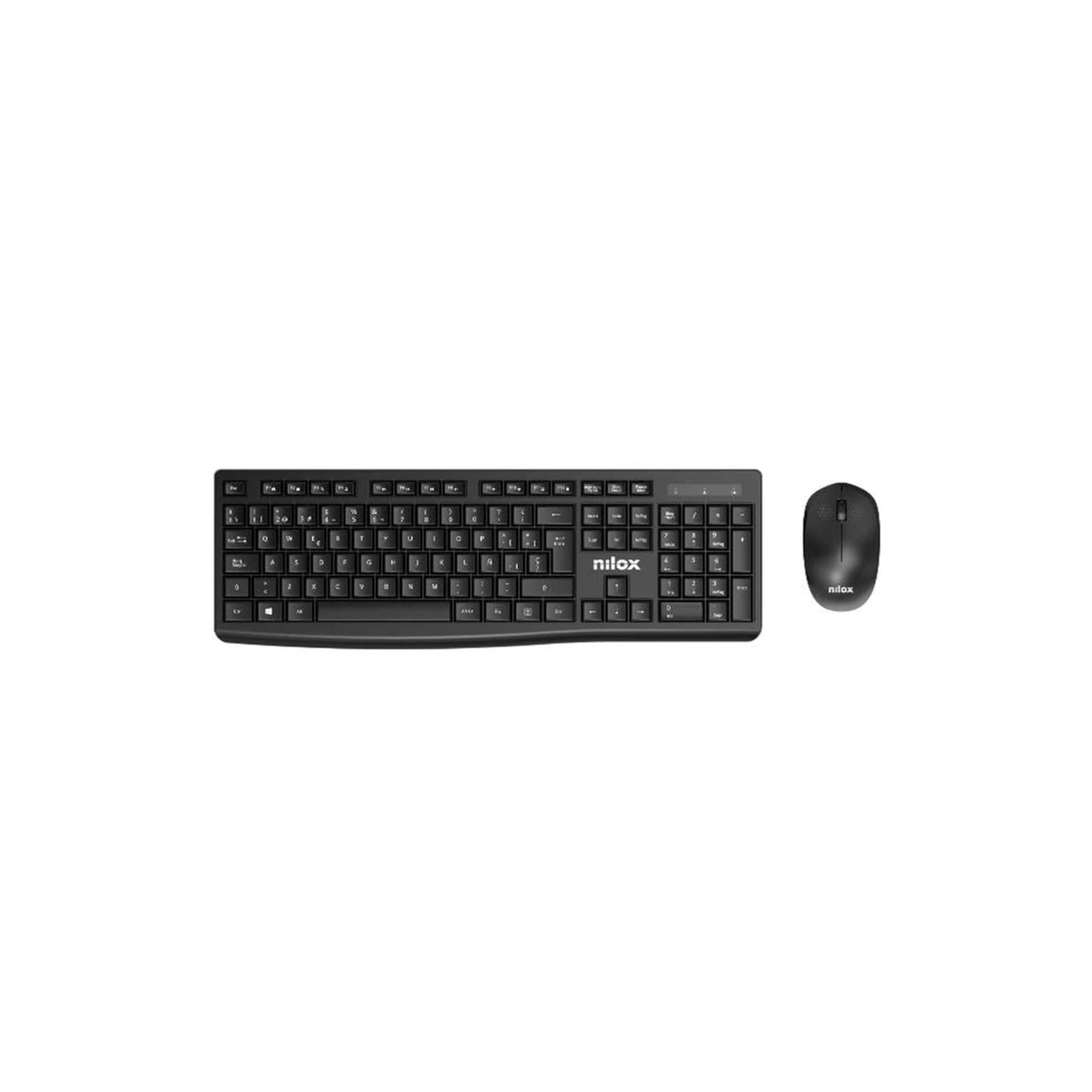 Teclado raton nilox nxkmwe012 inalambrico