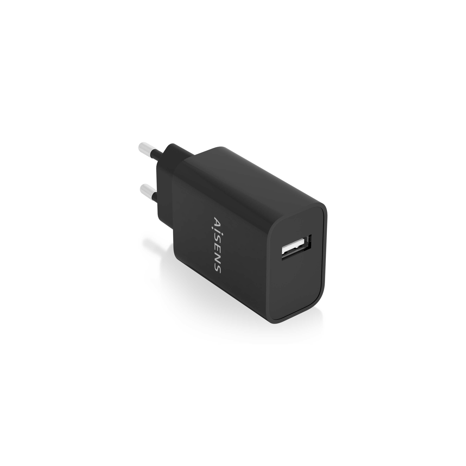 CARGADOR AISENS USB 10W ALTA EFICIENCIA 5V 2A NEGRO