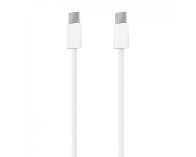 CABLE AISENS USB 20 3A 60W APPLE USB C M USB C M BLANCO 10M