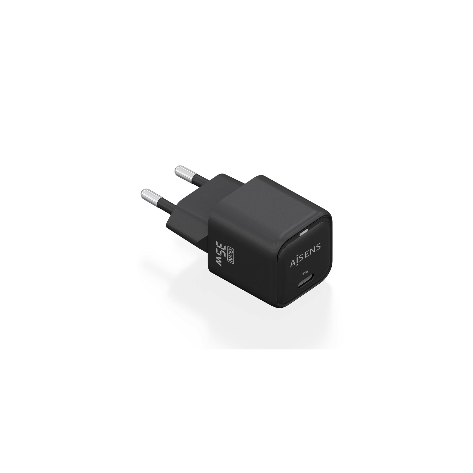 CARGADOR AISENS GAN 35W 1XUSB C PD30 QC40 NEGRO