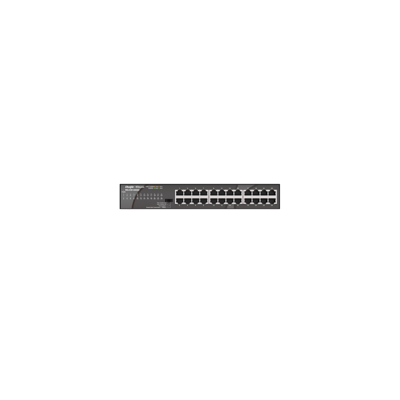 SWITCH RUIJIE REYEE RG ES124GD 5 PORT 10 100 MBPS DESKTOP SWITCH