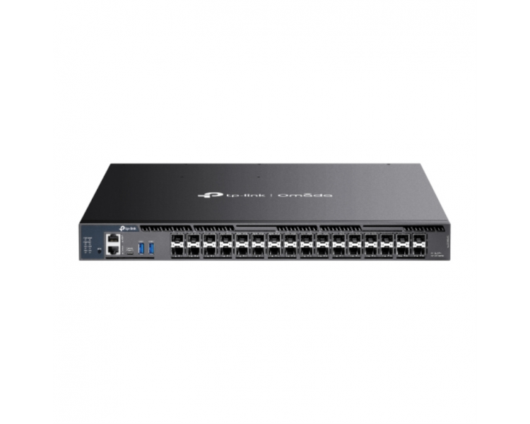 OMADA 26 PORT 10G STACKABLE L3 MANAGED AGGREGATION SWITCH WITH 6 25G SLOTS