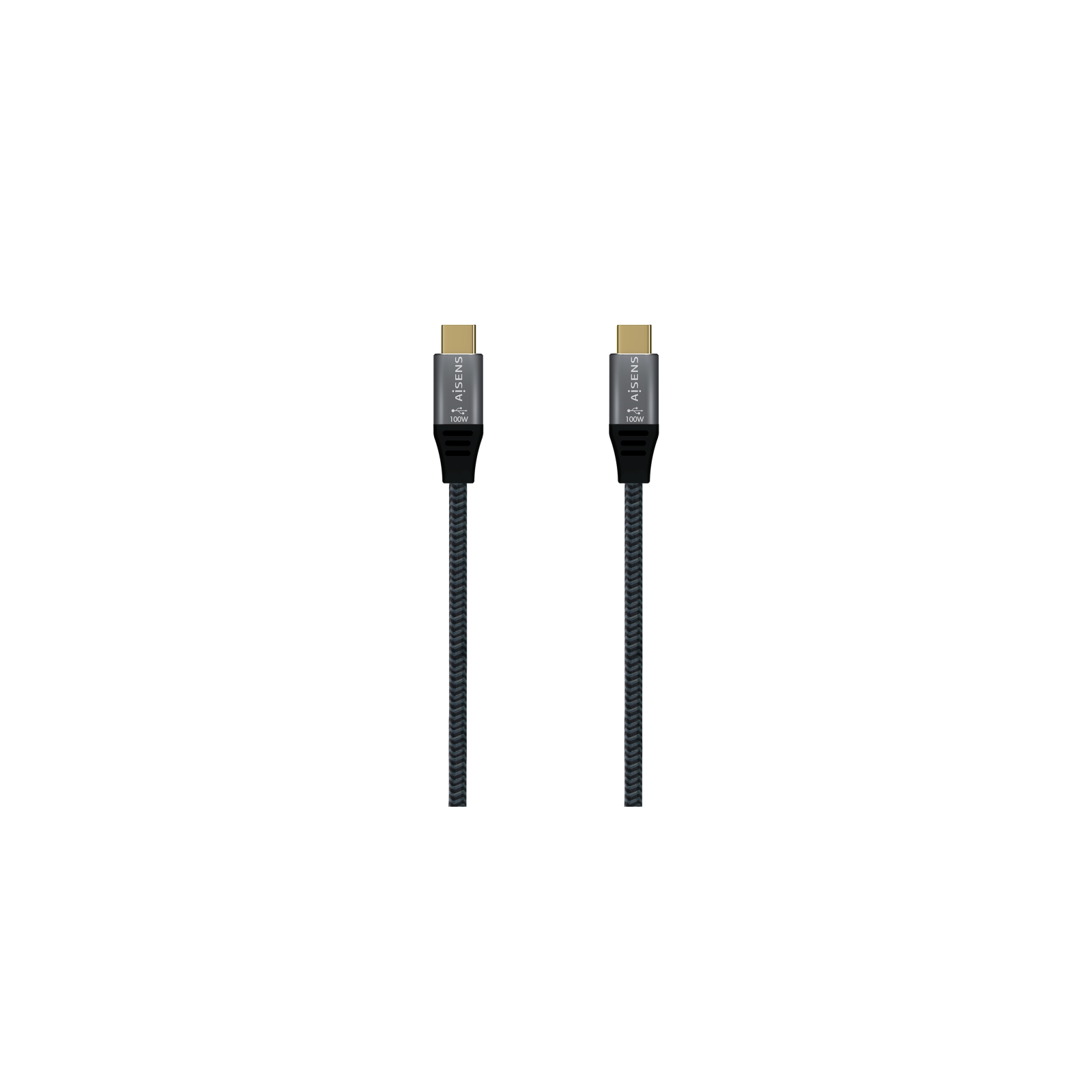 CABLE AISENS USB 20 ALUMINIO 5A 100W E MARK USB C 10M