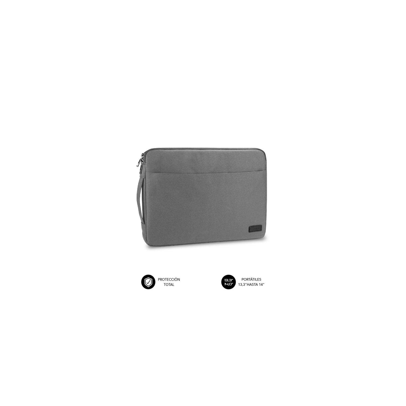 FUNDA PORTATIL SUBBLIM URBAN LAPTOP SLEEVE 133 14 GREY