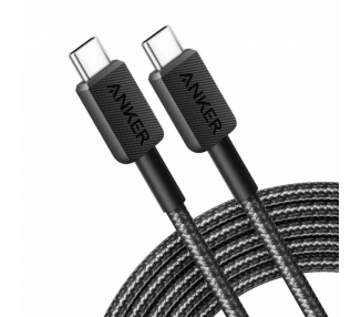 CABLE ANKER 322 USB C TO USB C CABLE 09M TRENZADO