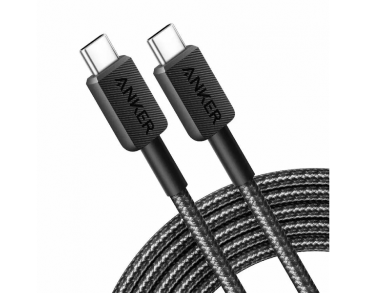 CABLE ANKER 322 USB C TO USB C CABLE 09M TRENZADO