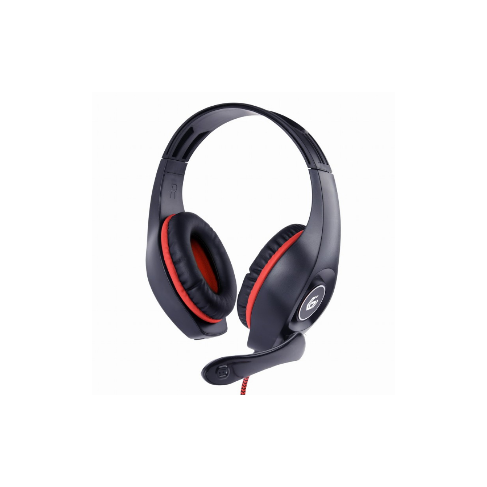 AURICULARES PARA JUEGO GEMBIRD CONTROL DE VOLUMEN ROJO NEGRO