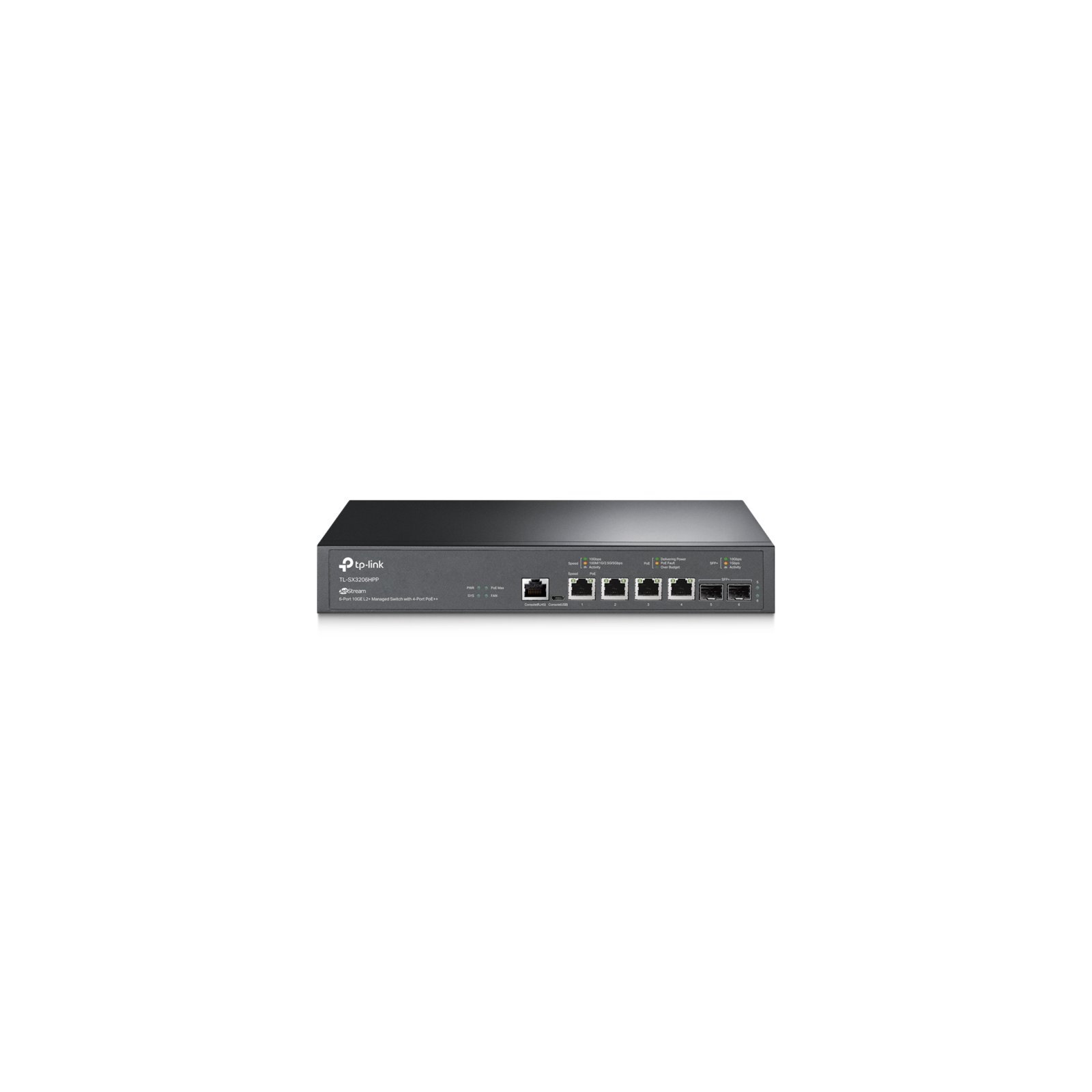 SWITCH TP LINK OMADA TL SX3206HPP L2 4x10G POE 2xSFP 1xConsolaRJ45 1xC