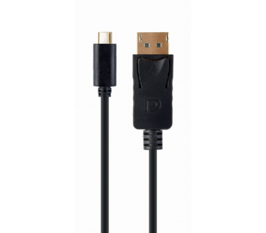 ADAPTADOR USB C A DISPLAYPORT MACHO 4K 60 HZ 2 M NEGRO