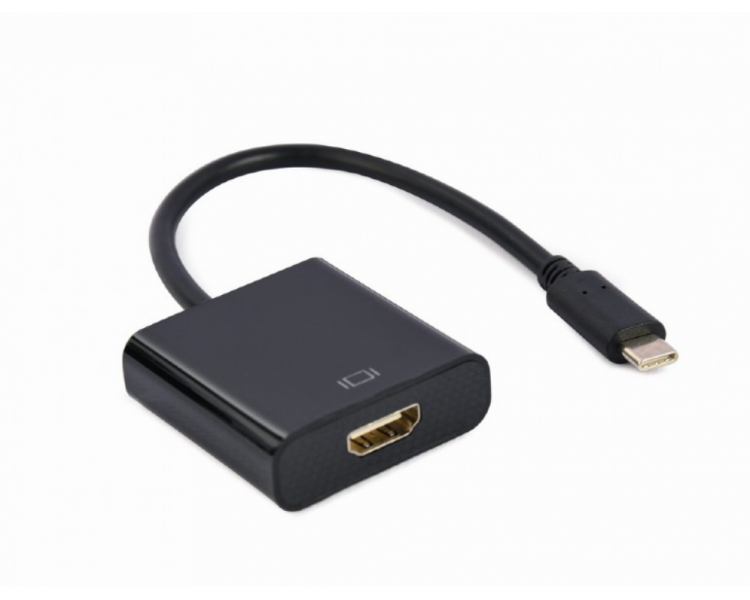 CABLE ADAPTADOR USB TIPO C A HDMI 4K 30HZ 15 CM NEGRO