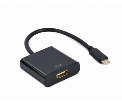 CABLE ADAPTADOR USB TIPO C A HDMI 4K 60HZ 15 CM NEGRO