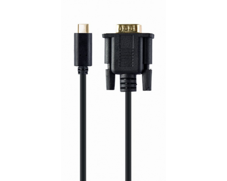 ADAPTADOR USB C A VGA M 2 M NEGRO BLISTER