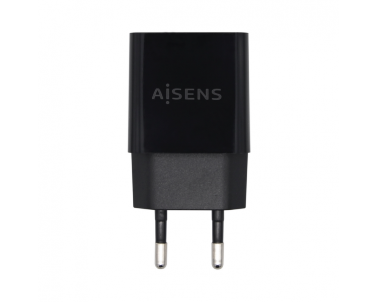 AISENS CARGADOR USB 10W ALTA EFICIENCIA 5V 2A NEGRO