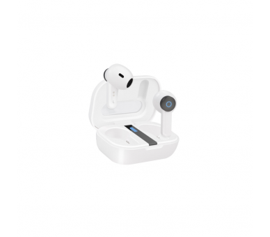 AURICULARES TOOQ INALAMB MICROFONO BENDER BLANCOS