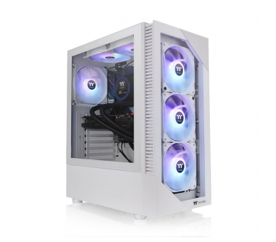 CAJA THERMALTAKE VIEW200 TG ARGB ATX 2XUSB 32 SIN FUENTE BLANCO