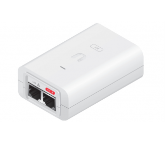 INYECTOR POE UBIQUITI POE 24 12W WH POE ADAPTER 24V 5A 10 100 BLANCO
