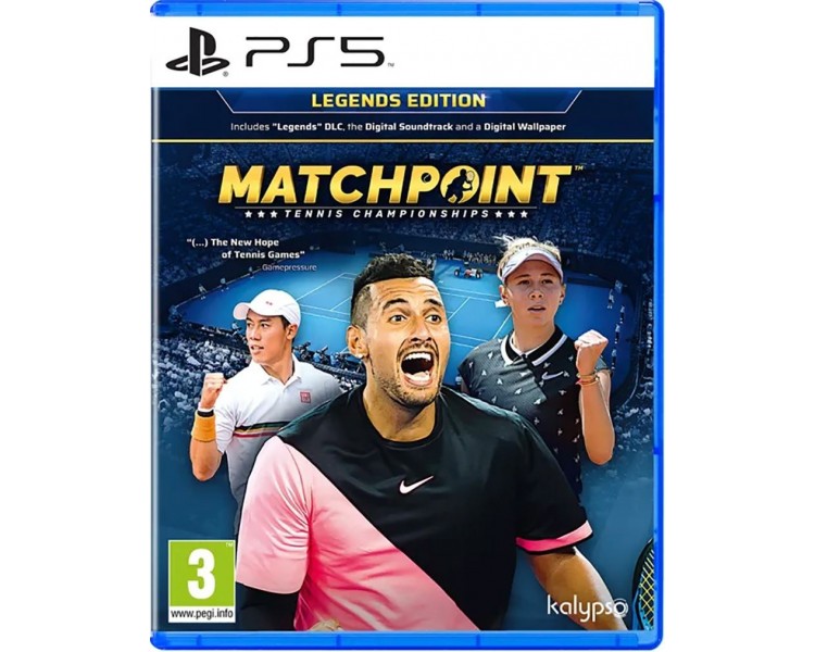 Matchpoint: Tennis Championships (Legends Edition)