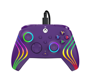 PDP Afterglow Wave Wired Controller - Purple