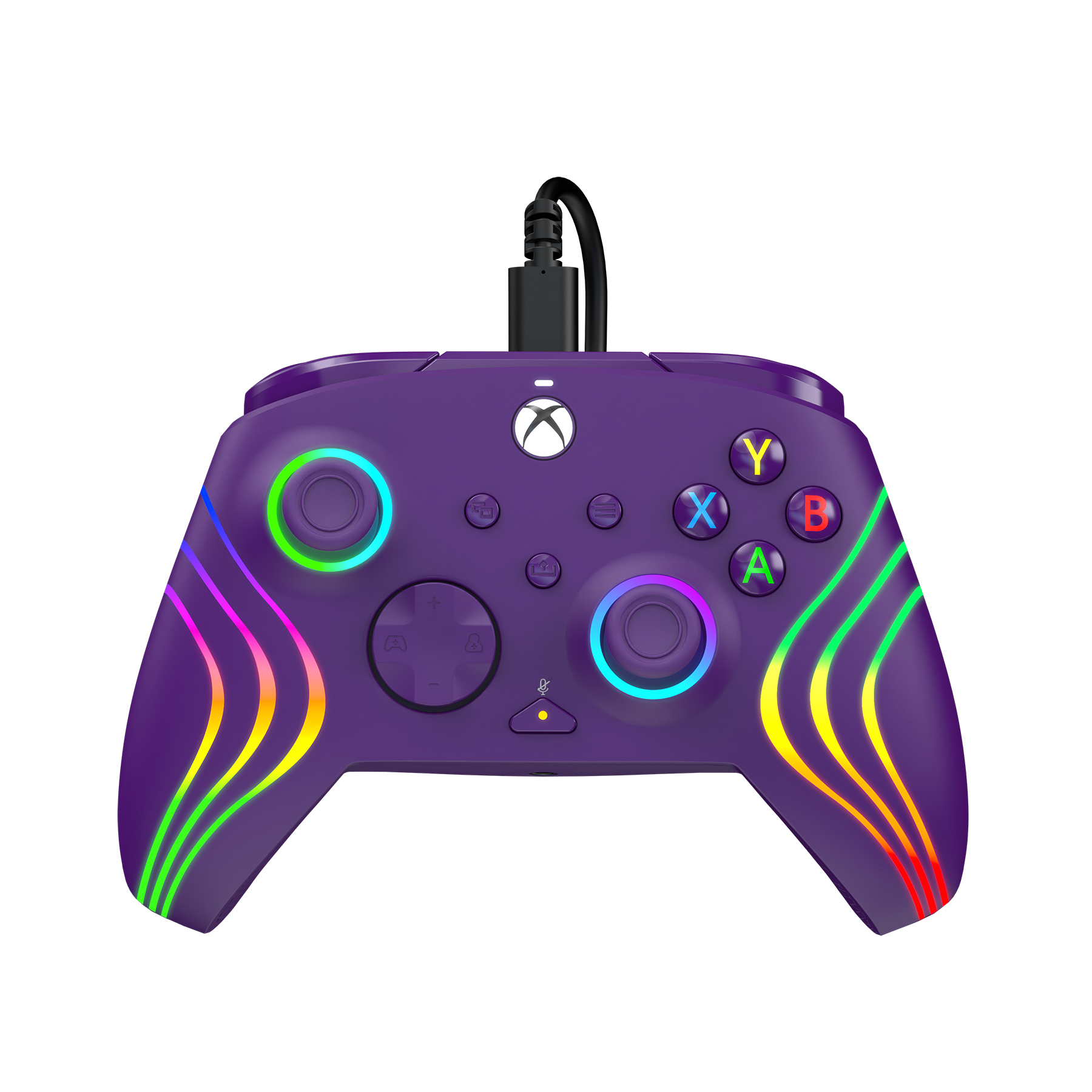 PDP Afterglow Wave Wired Controller - Purple