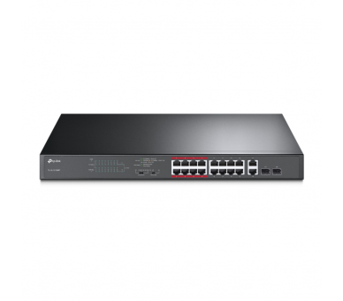 SWITCH TP LINK 16 PUERTOS 100MBP 2 PUERTOS GB UNMANAGED