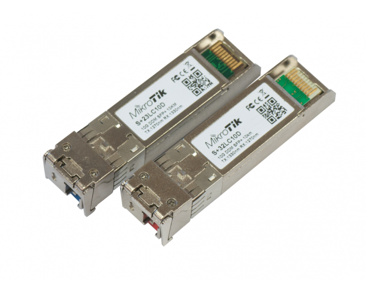 MODULO SFP MIKROTIK S2332LC10D PACK 2 UNDS