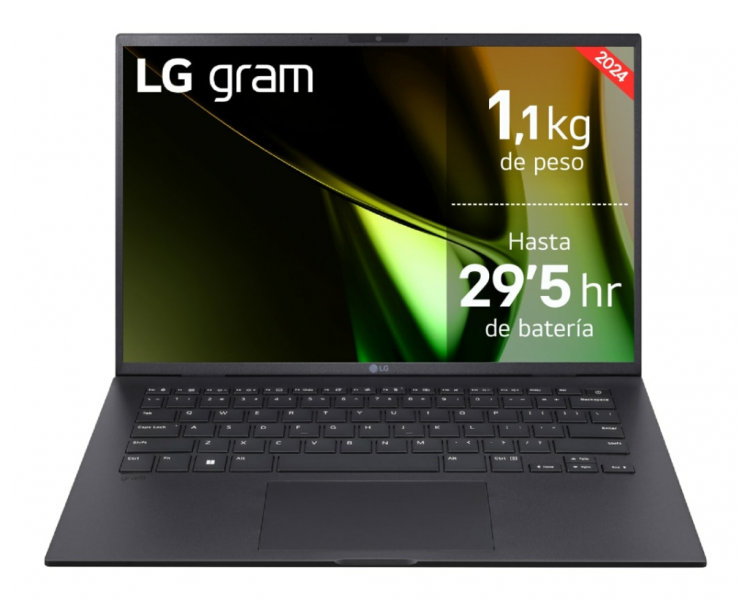 PORTATIL LG GRAM i7 155H 32GB 1TB 14 WQXGA W11H