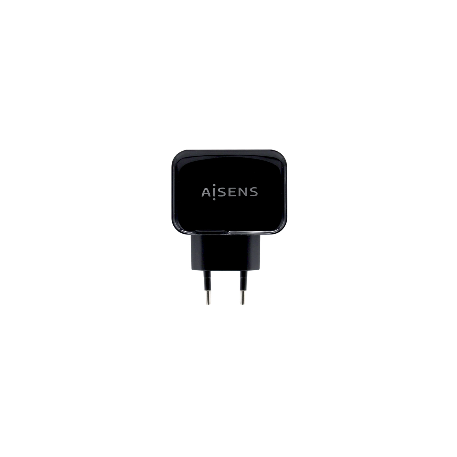 AISENS CARGADOR USB 17W 5V 34A 2xUSB CON CONTROL AI NEGRO