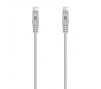 CABLE RED AISENS LATIGUILLO RJ45 LSZH CAT6A UTP AWG24 30CM GRIS