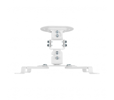 SOPORTE AISENS UNIVERSAL TECHO GIRATORIO INCLINABLE PROYECTOR BLANCO