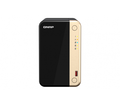 QNAP TS 264 NAS TORRE ETHERNET NEGRO ORO N5095