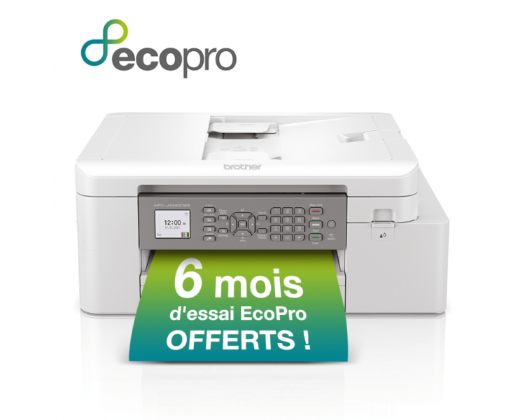 IMPRESORA BROTHER MFCJ4340DWE MULTIFUNCION TINTA A4 FAX WIFI DUPLEX