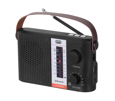 RADIO SOLAR PORTaTIL BLUETOOTH USB MICRO SD TWS TREVI RA 7F25 BT