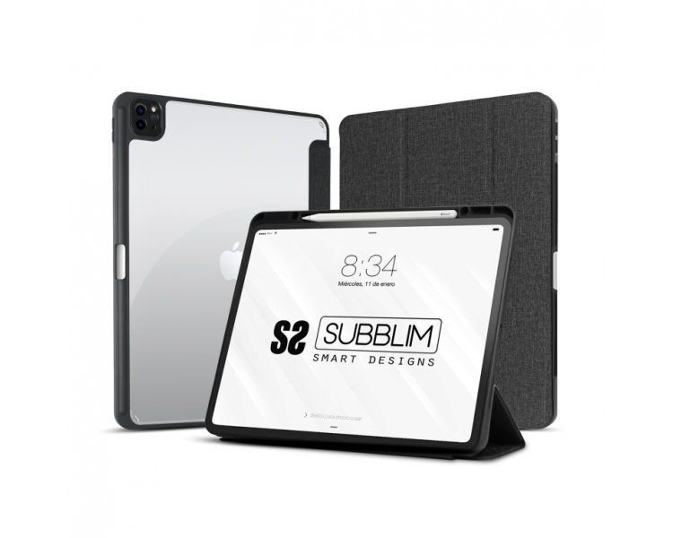 FUNDA TECLADO SUBBLIM CLEAR SHOCK CASE IPAD PRO 11