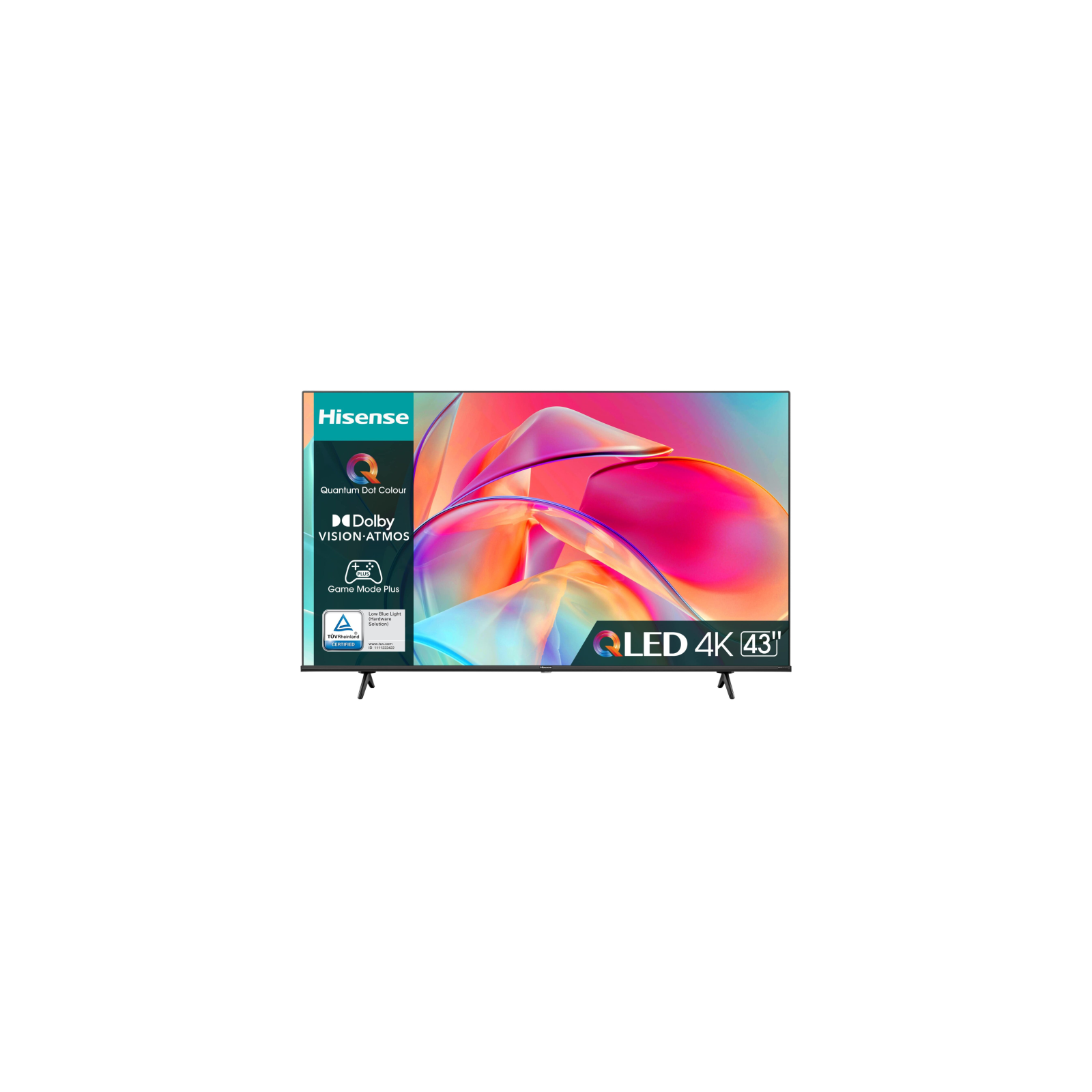 TV HISENSE 43E77KQ 43 QLED 4K QUANTUMDOT DOLBY VISION ATMOS